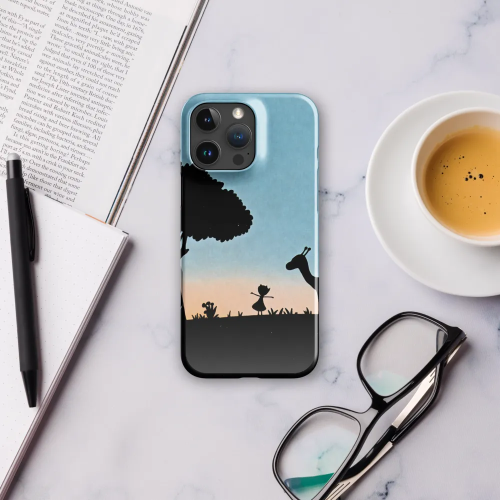 Curiosity in the Silhouette | Phone Case |  16 Pro Max | Snap Case | Glossy