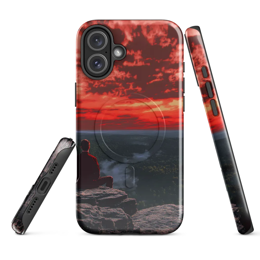 Reflections at Dusk | Phone Case |  16 Plus | MagSafe® Tough Case | Glossy