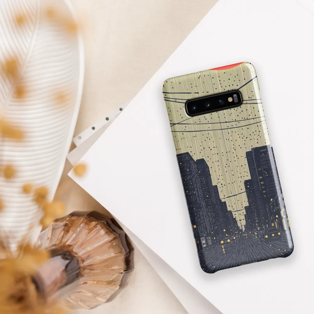 Glistening Streets of Melancholy | Phone Case |  S10 Plus | Snap Case | Glossy