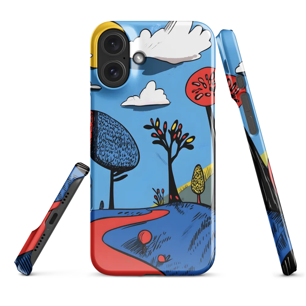 A Playful Journey Through Whimsical Woods | Phone Case |  16 Plus | Snap Case | Glossy