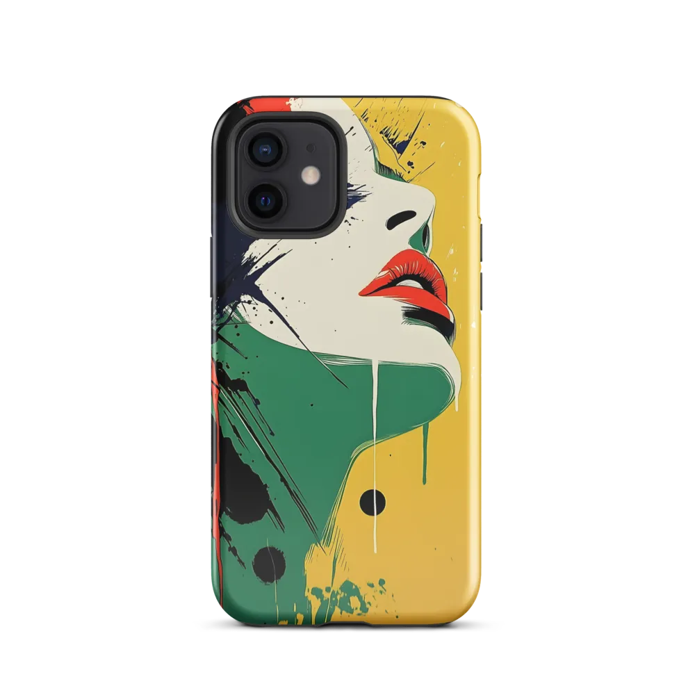 Bold Reflections: A Pop Art Portrait | Phone Case |  12 | Tough Case | Glossy