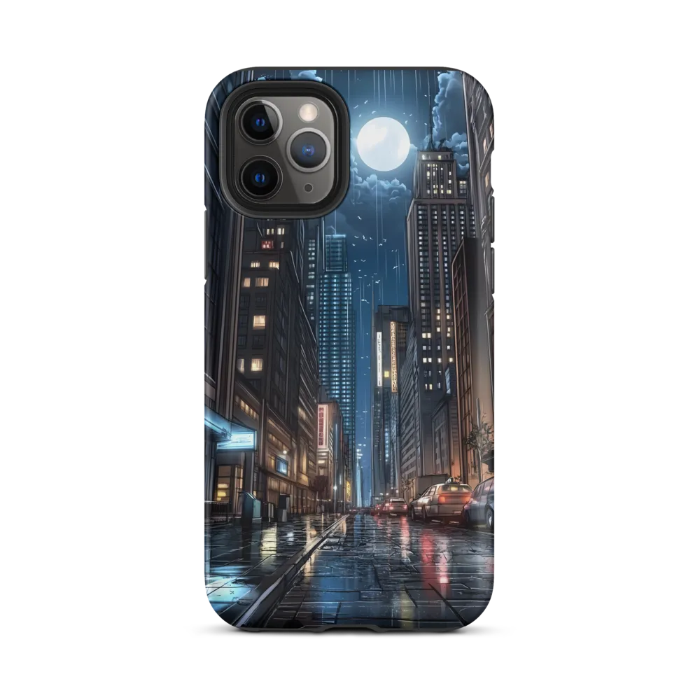 Moonlit Urban Serenity