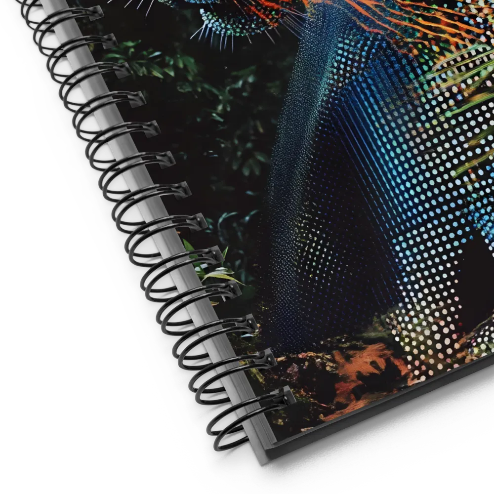 Harmony of Nature and Technology | Spiral Notebook