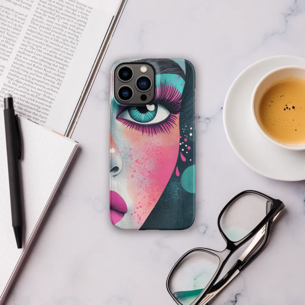 Vibrant Gaze | Phone Case |  13 Pro Max | Snap Case | Matte