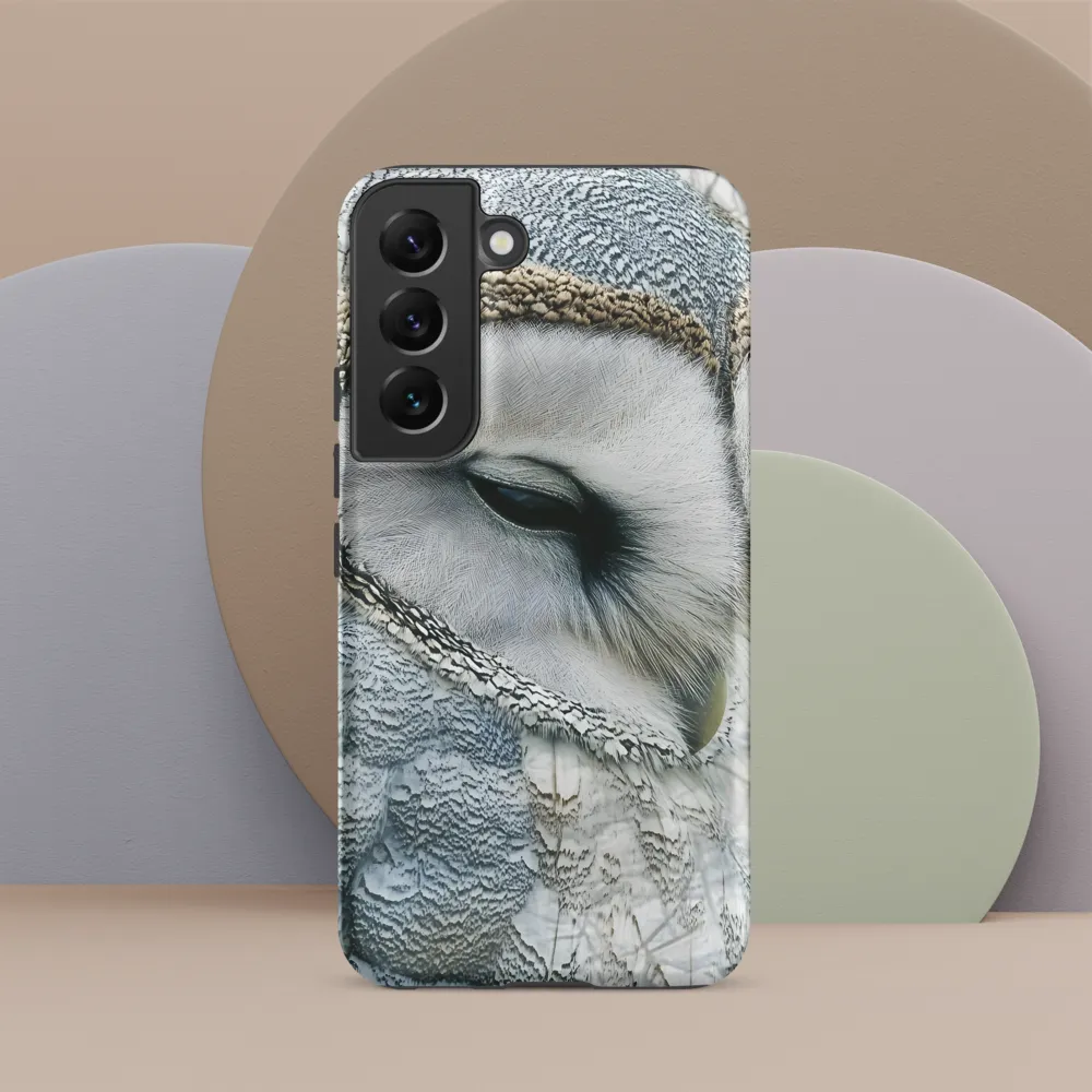 Whispers of the Night: A Portrait of Serenity | Phone Case |  S22 | Tough Case | Matte