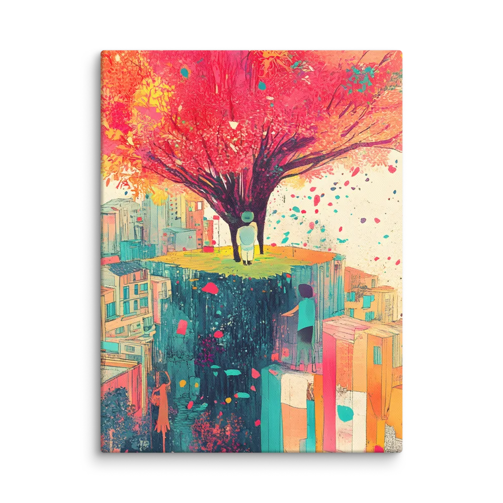 Whispers of Urban Dreams | Canvas | 12″×16″