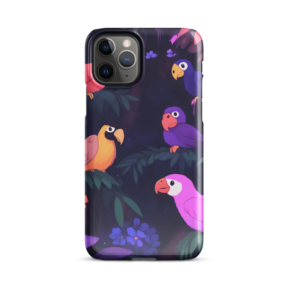 Tropical Parrot Playground | Phone Case |  11 Pro | Snap Case | Glossy