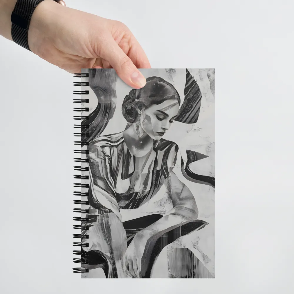 Reflections of Elegance | Spiral Notebook