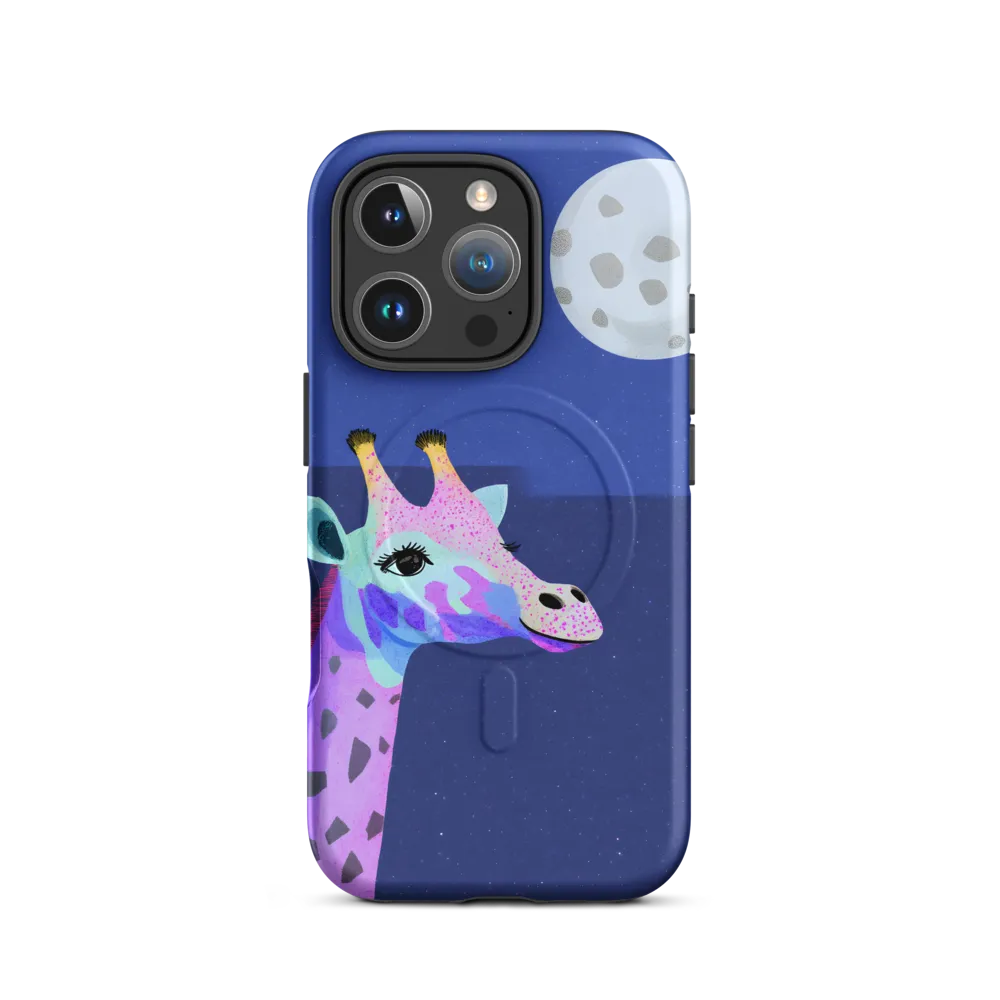 Whimsical Giraffe Under the Stars