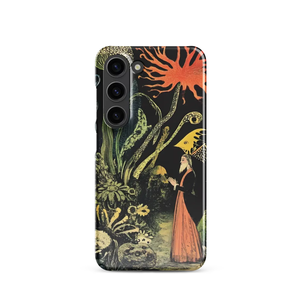 Enchanted Encounter in a Fantastical Garden | Phone Case |  S23 | Snap Case | Glossy
