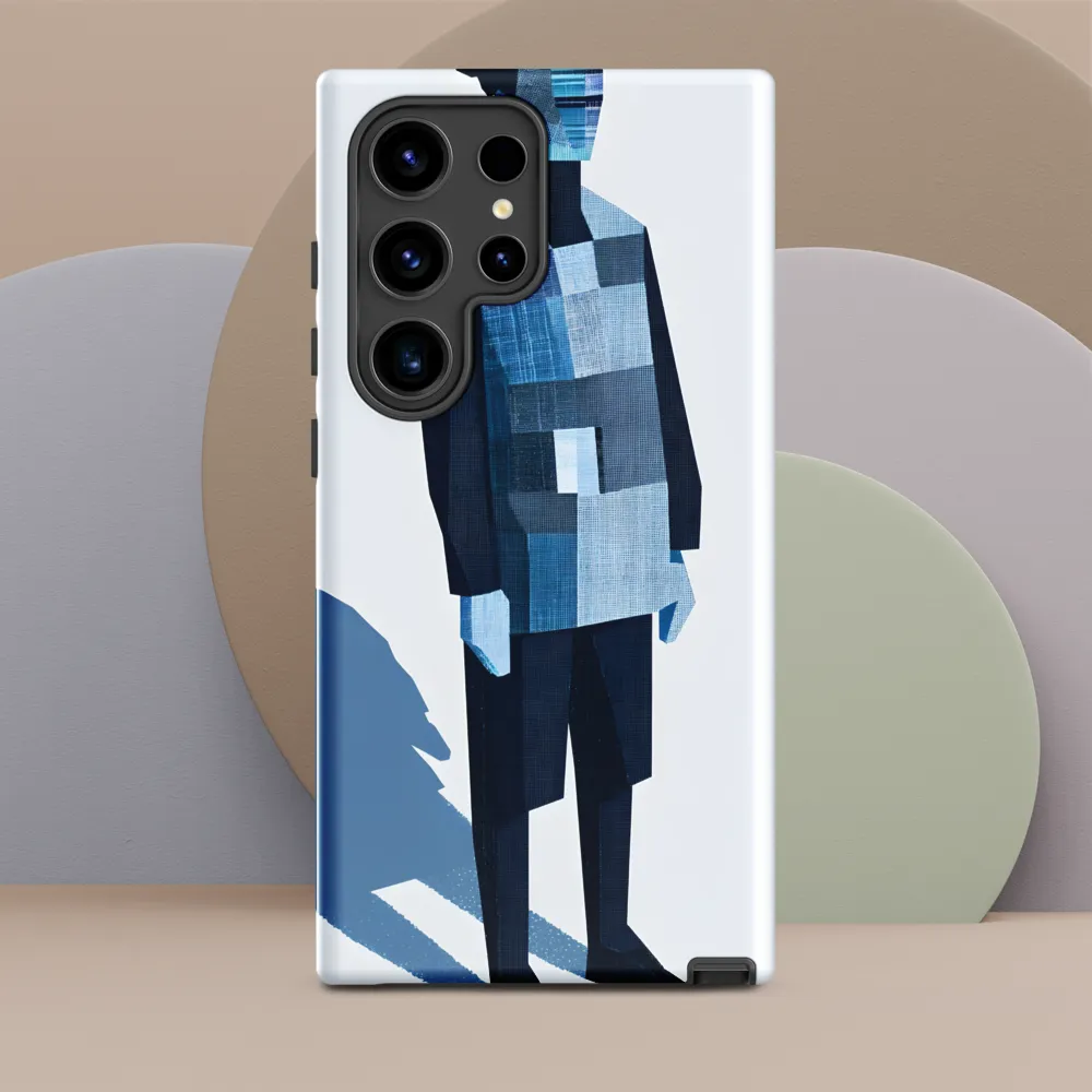Geometric Serenity | Phone Case |  S24 Ultra | Tough Case | Glossy
