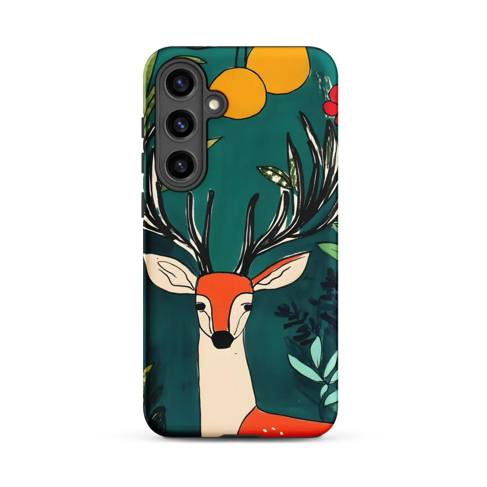 Nature's Embrace: The Majestic Deer | Phone Case |  S24 Plus | Tough Case | Matte