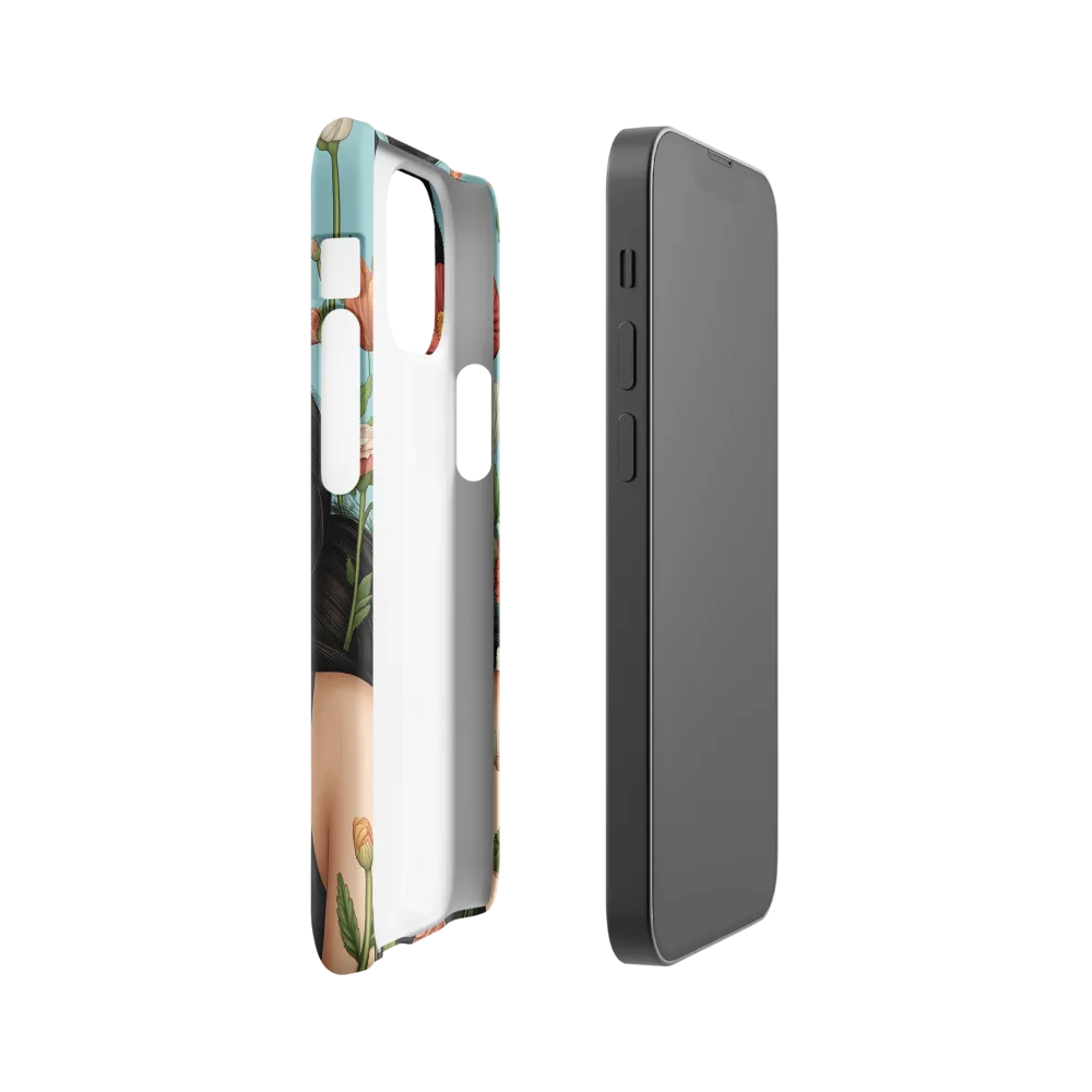 Enveloped in Nature | Phone Case |  13 Mini | Snap Case | Glossy