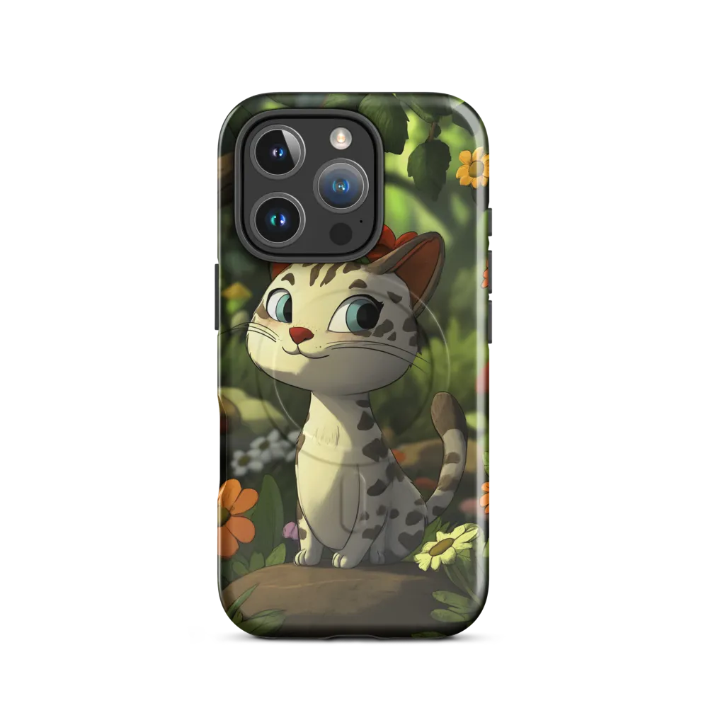 Whimsical Forest Cat