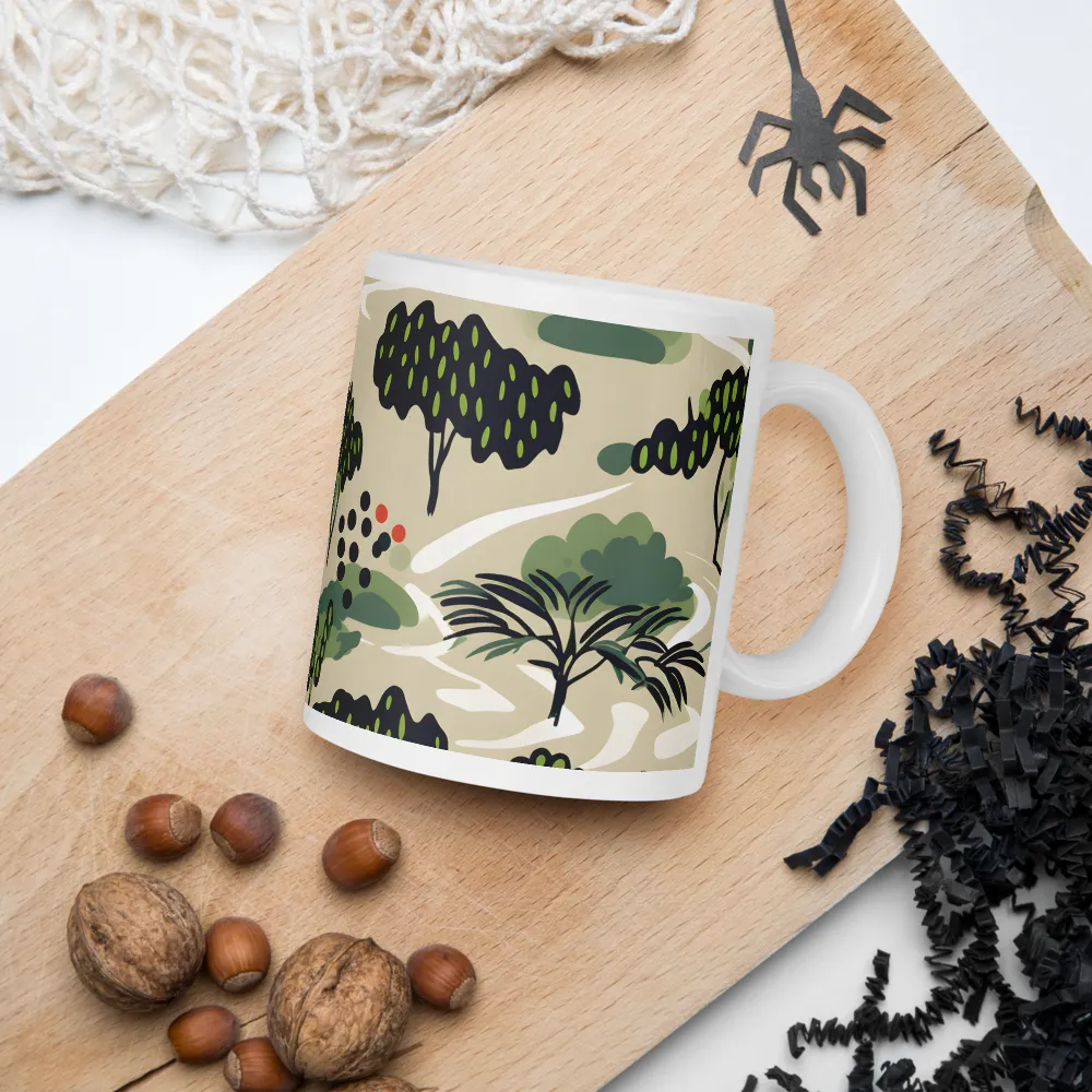 Harmony in Nature: A Whimsical Tapestry | Mugs | Multiple Sizes & Colors