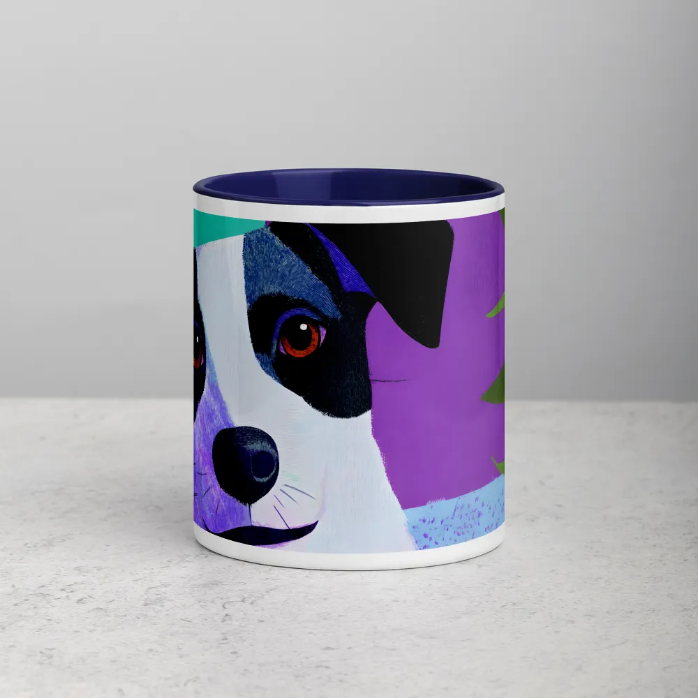 Pop Art Dog Portrait | Mug