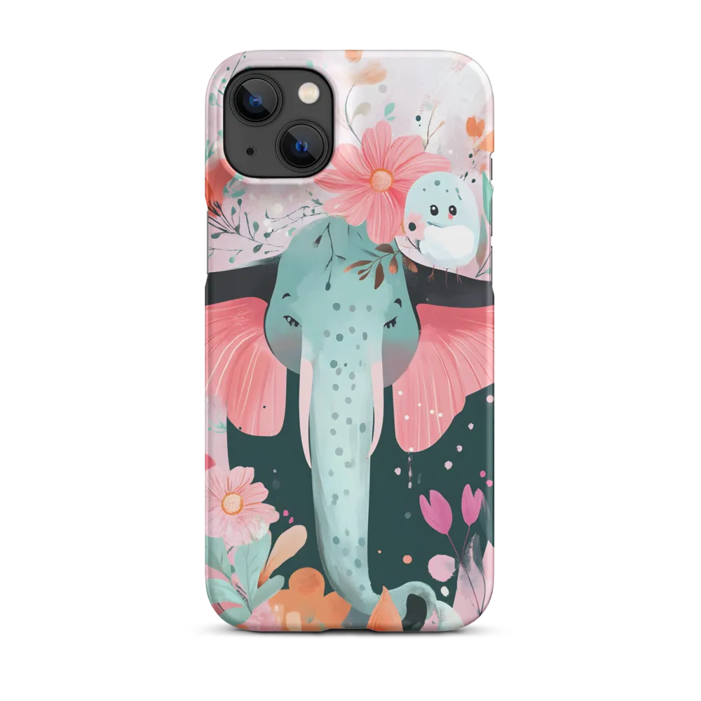 Whimsical Elephant in Bloom