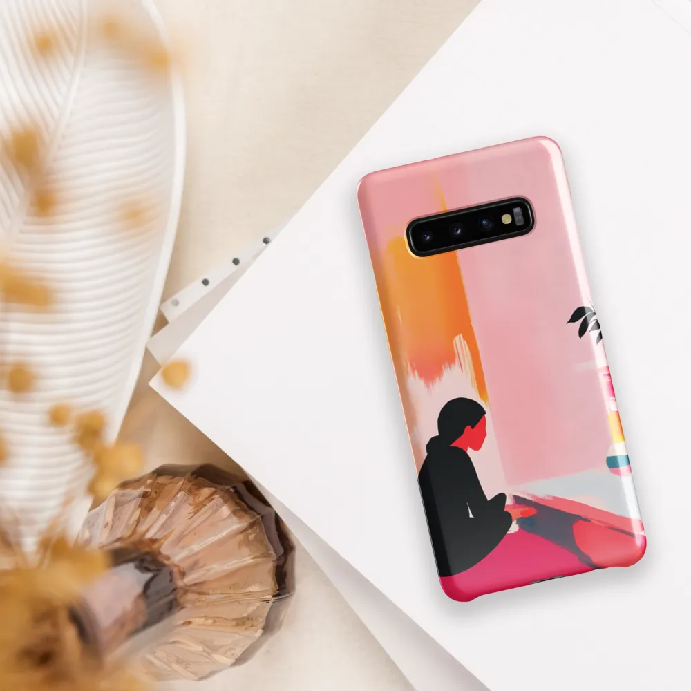 Silent Contemplation | Phone Case |  S10 Plus | Snap Case | Glossy