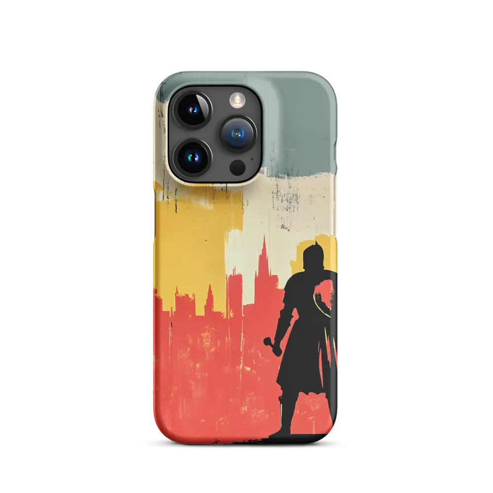 Hero in the Urban Dawn | Phone Case |  15 Pro | Snap Case | Matte