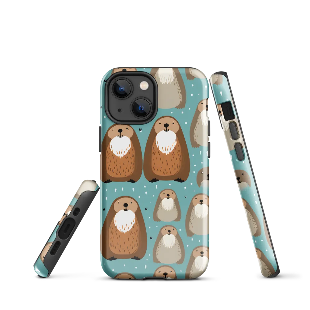 Whimsical Otter Pattern