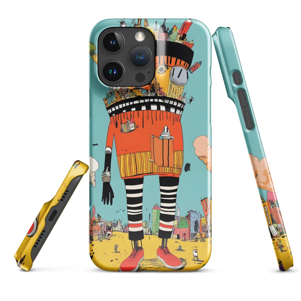 Urban Fantasia: A Whimsical Encounter | Phone Case |  16 Pro Max | Snap Case | Glossy