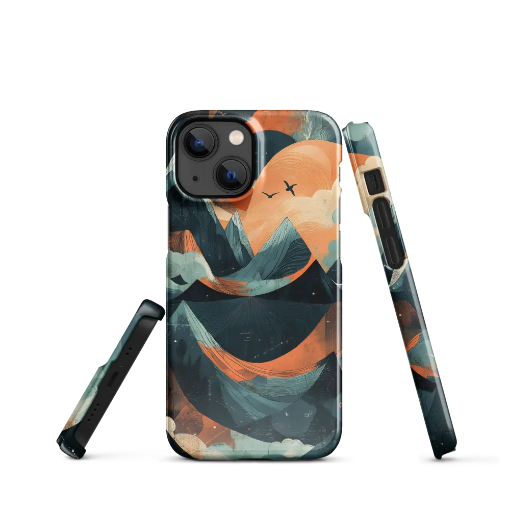Ethereal Mountain Dreams | Phone Case |  13 Mini | Snap Case | Glossy