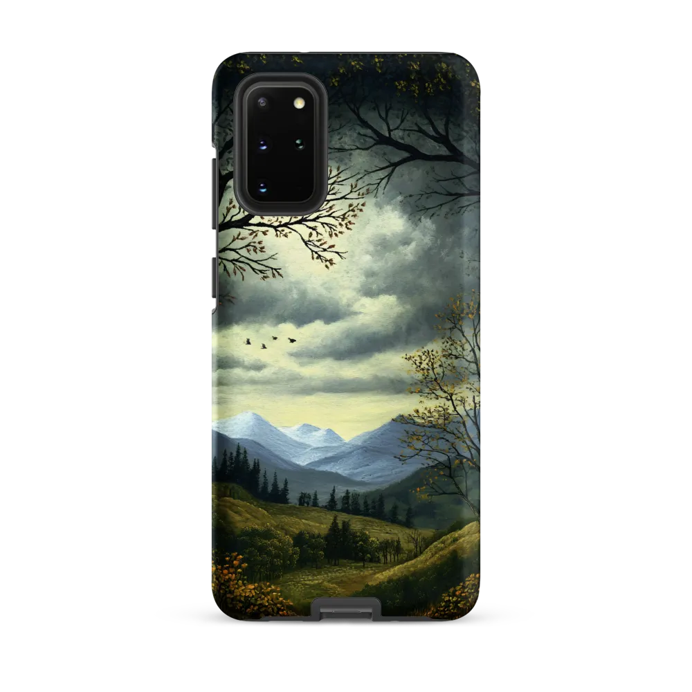 Nature's Embrace: A Tranquil Mountain Landscape