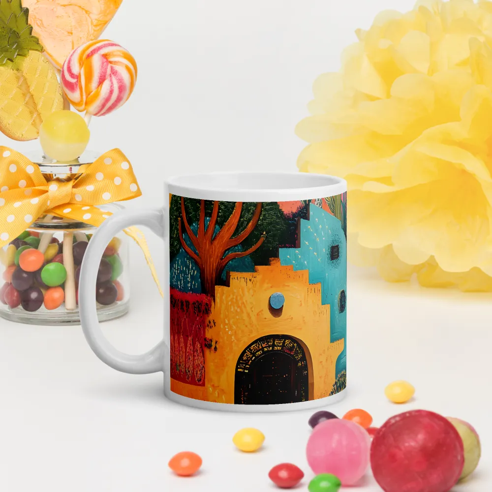 Colorful Architectural Harmony | Mugs | Multiple Sizes & Colors