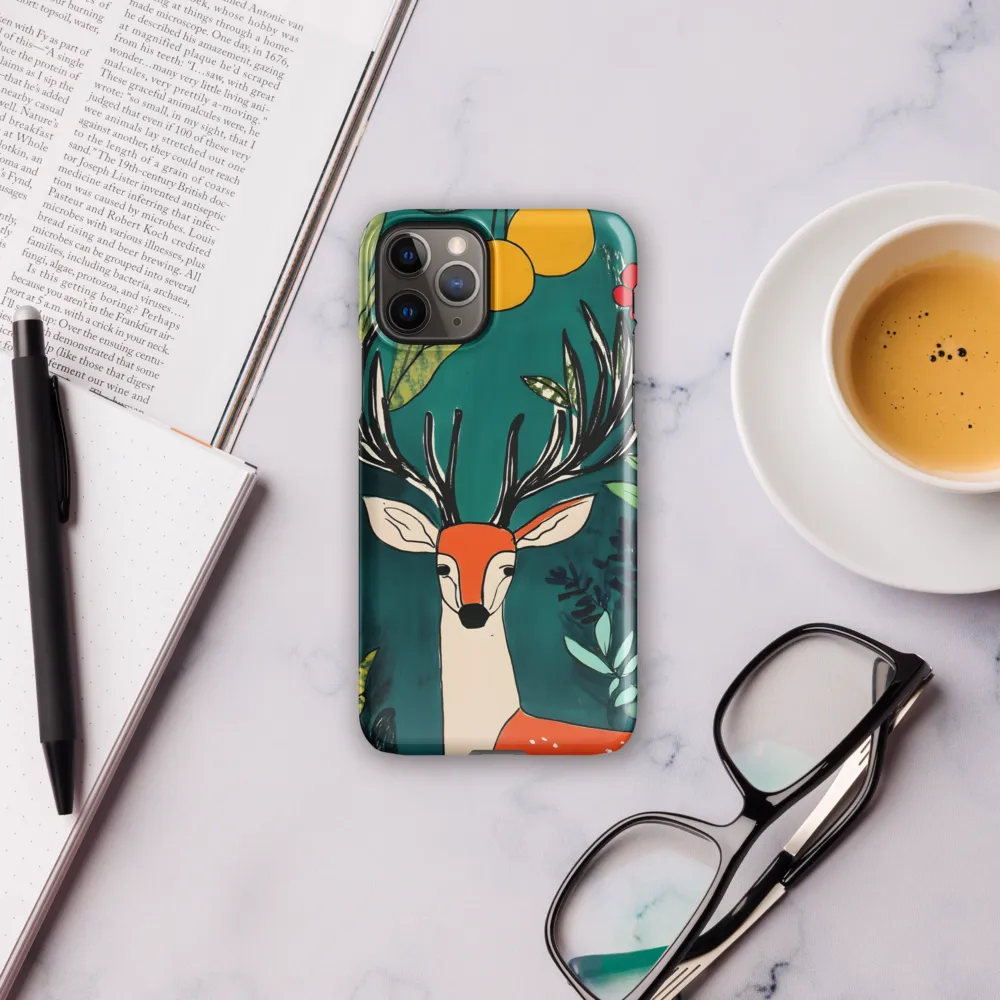Nature's Embrace: The Majestic Deer | Phone Case |  11 Pro | Snap Case | Glossy
