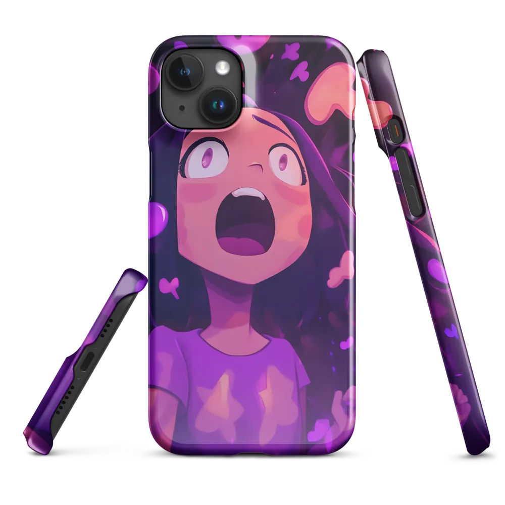 Whispers of Heartfelt Surprise | Phone Case |  15 Plus | Snap Case | Glossy
