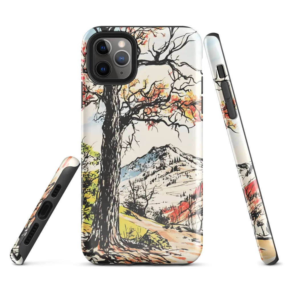 Autumn Majesty: The Guardian Tree | Phone Case |  11 Pro Max | Tough Case | Glossy