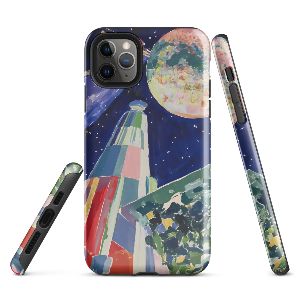 Galactic Dreams: A Surreal Exploration of Space | Phone Case |  11 Pro Max | Tough Case | Glossy