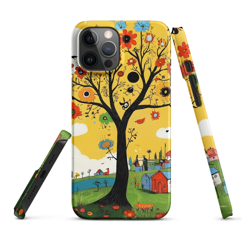 Whimsical Blooms of Life | Phone Case |  12 Pro Max | Snap Case | Matte