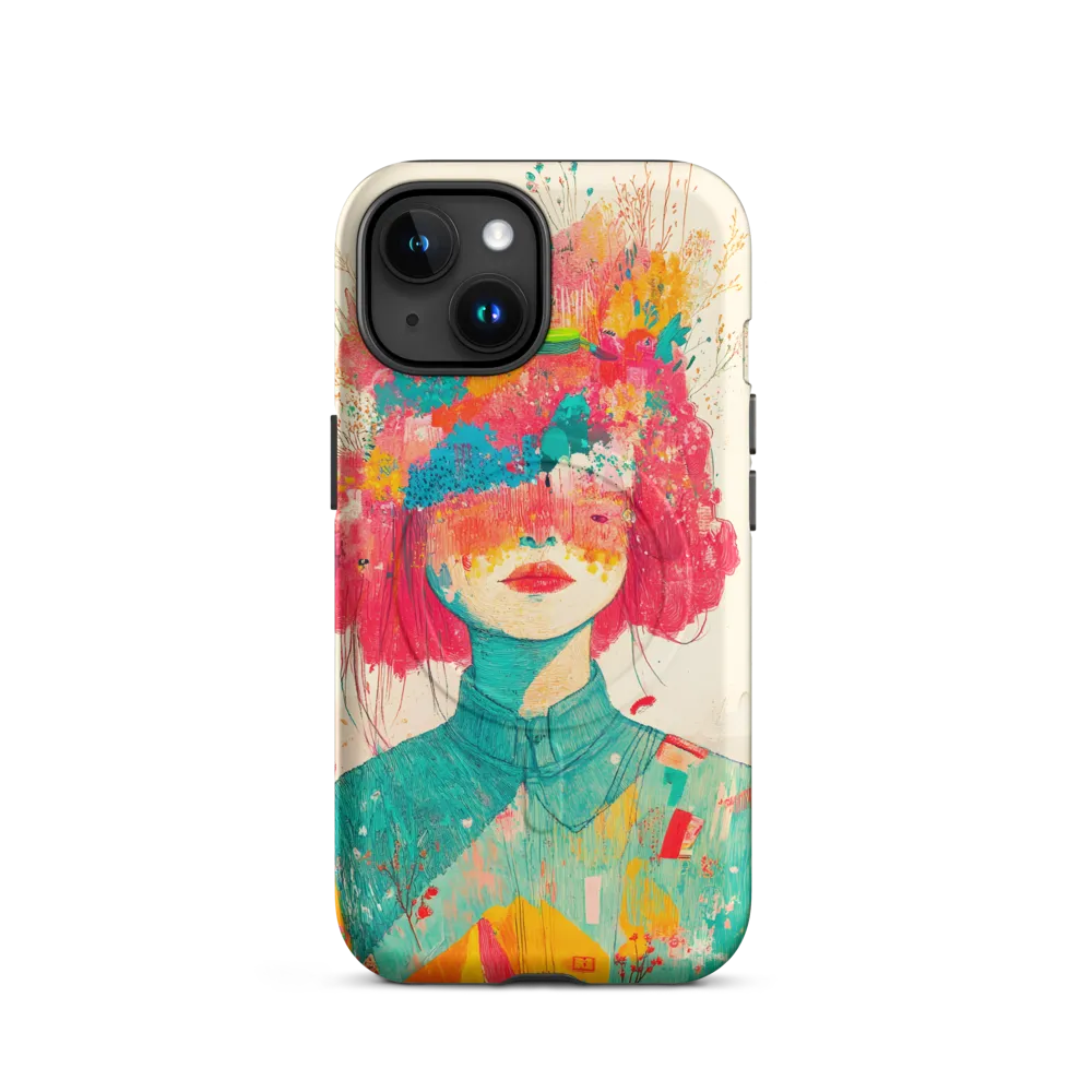 Whimsical Floral Portrait