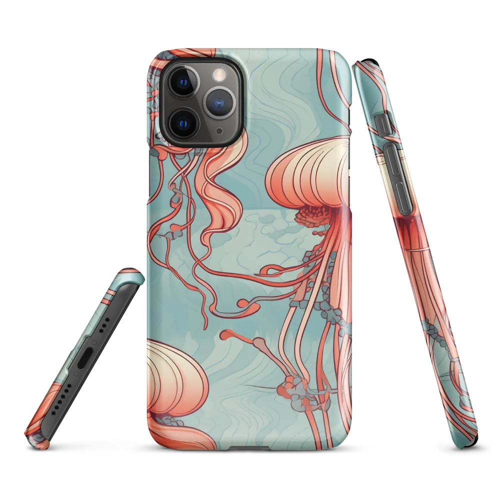Ethereal Dance of Jellyfish | Phone Case |  11 Pro | Snap Case | Glossy