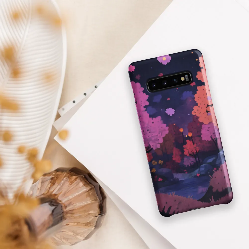 Whispers of Spring: A Serene Landscape | Phone Case |  S10 Plus | Snap Case | Matte