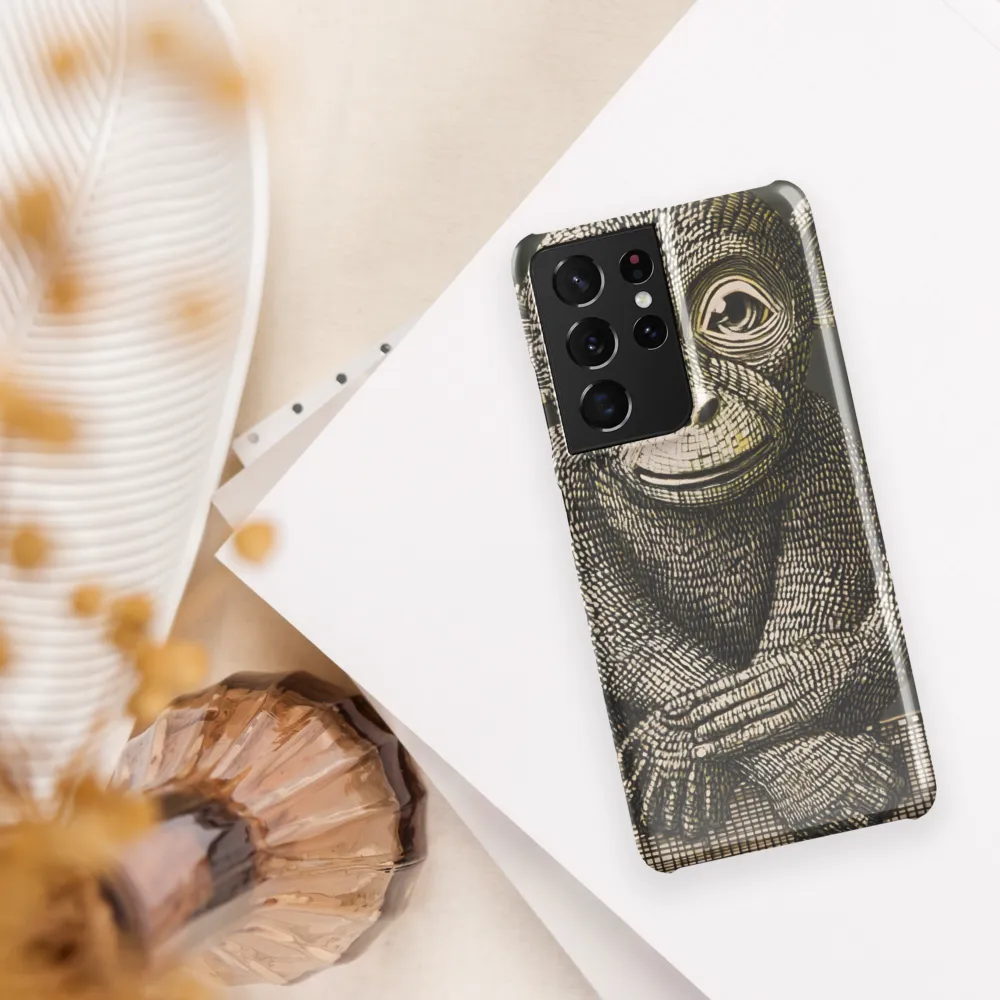 Intricate Primate Portrait