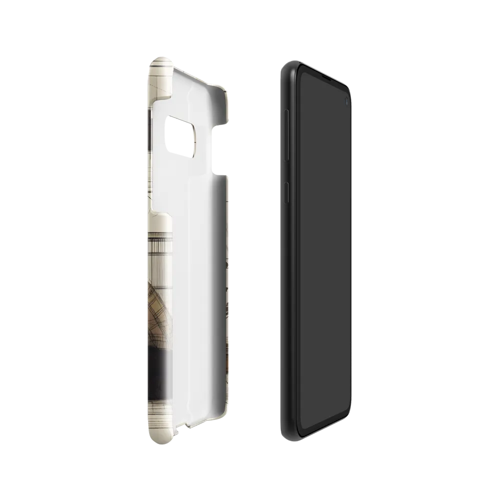 Quiet Reflections in Line | Phone Case |  S10e | Snap Case | Glossy