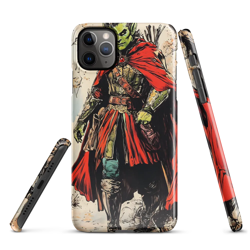 The Resolute Goblin Warrior | Phone Case |  11 Pro Max | Snap Case | Glossy