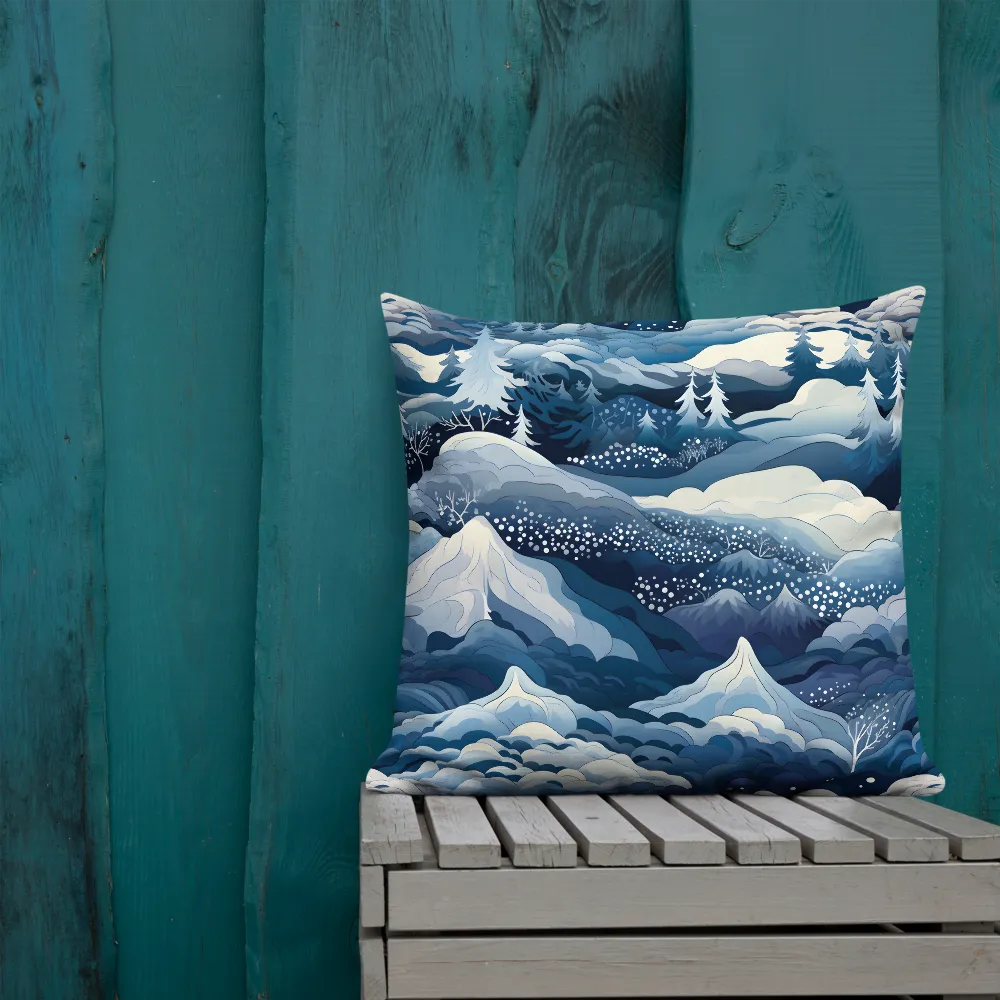 Whispers of Winter | Pillow & Pillow Case | Multiple Sizes