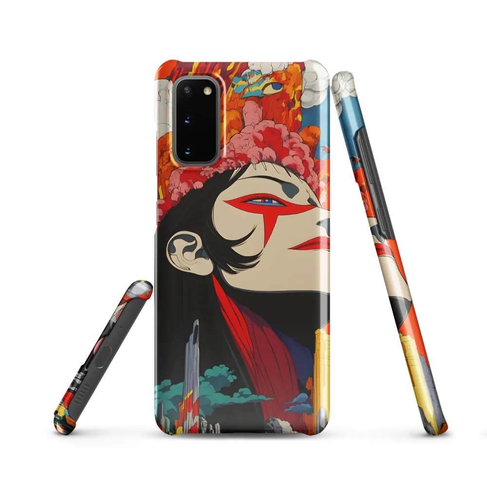 Eruption of Power | Phone Case |  S20 | Snap Case | Glossy
