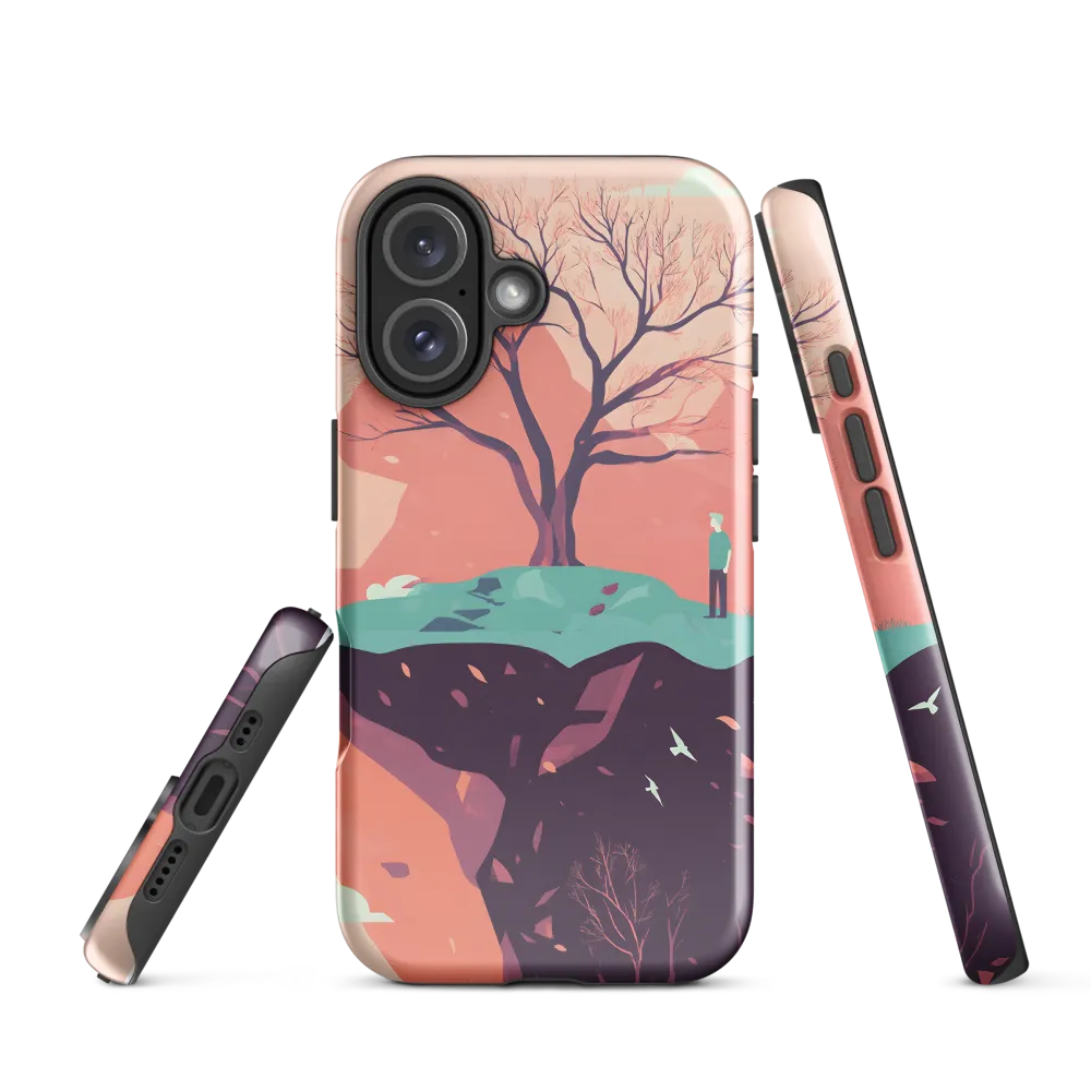Contemplating Solitude | Phone Case |  16 | Tough Case | Glossy