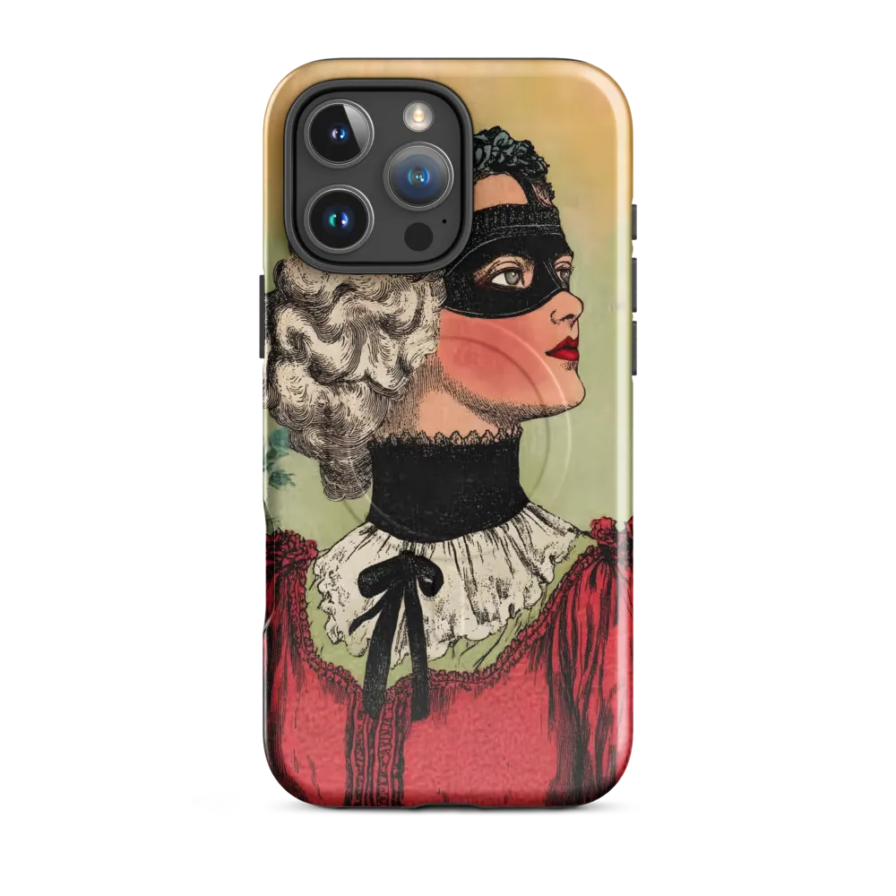 Masked Elegance | Phone Case |  16 Pro Max | MagSafe® Tough Case | Glossy