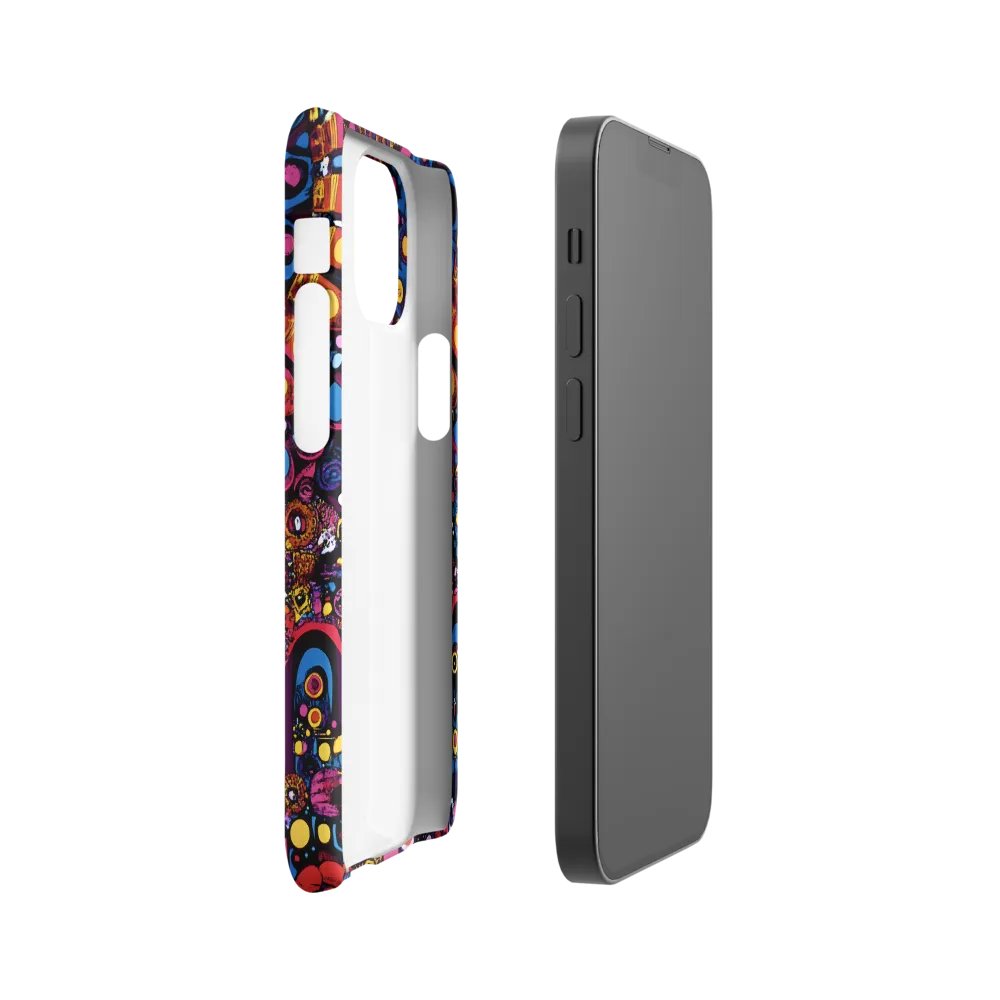 Whimsical Mandala Symphony | Phone Case |  13 Mini | Snap Case | Matte