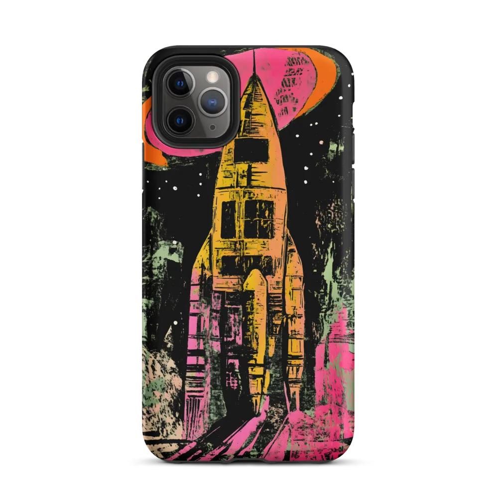 Cosmic Voyage: A Surreal Rocket Adventure