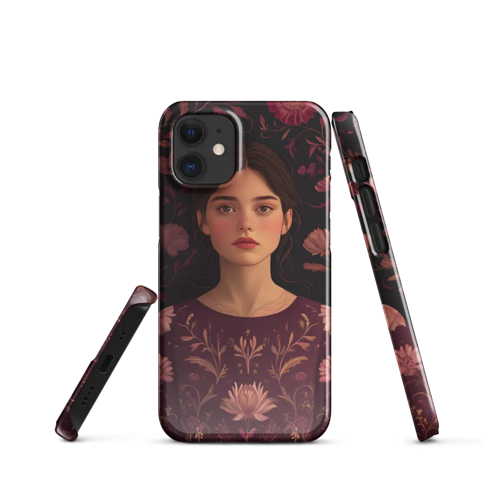 Whispers of Flora | Phone Case |  12 Mini | Snap Case | Glossy