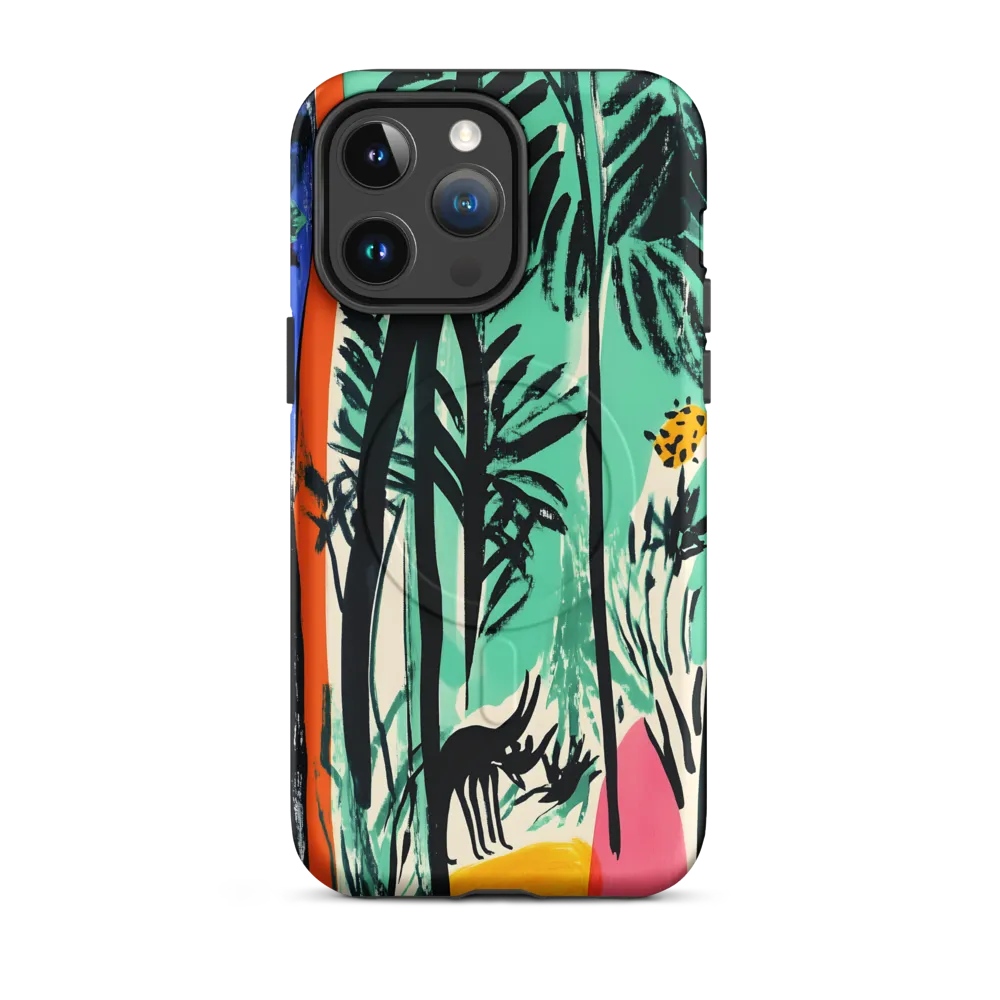 Whispers of the Jungle | Phone Case |  14 Pro Max | MagSafe® Tough Case | Matte