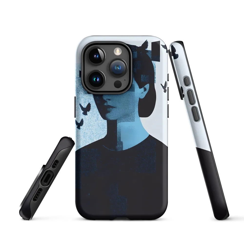 Fragmented Reflections | Phone Case |  15 Pro | Tough Case | Matte
