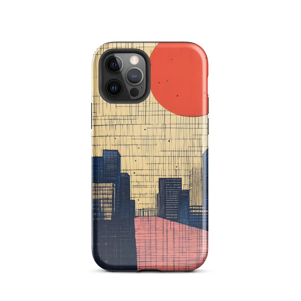Urban Echoes: A Minimalist Cityscape