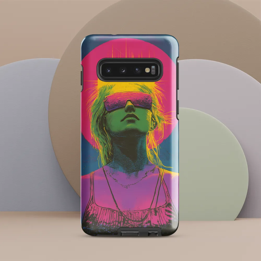 Neon Dreams: Portrait of a Modern Muse